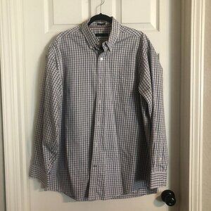 Tommy Hilfiger Regular Fit Non-Iron classic button up long sleeve shirt 17 34/35